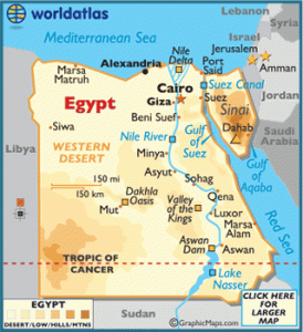 egypt (world atlas)