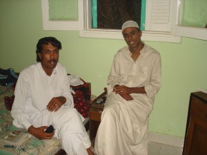 Prince Salim and friend