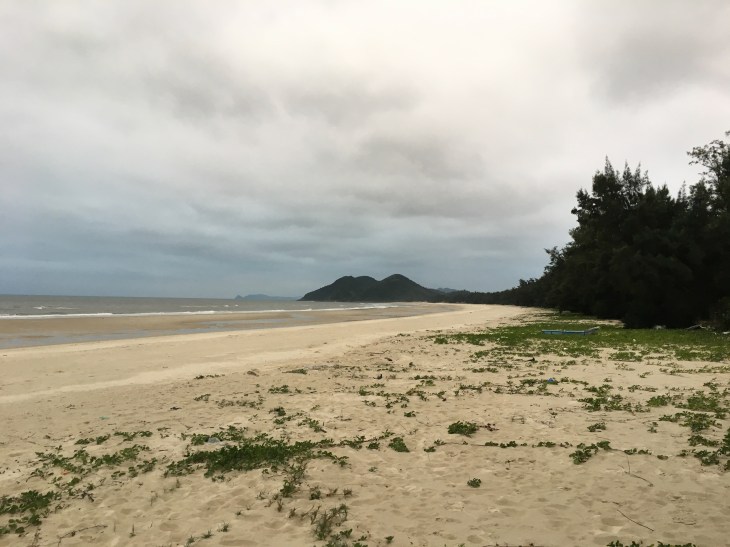 Beach on Quan Lan Island