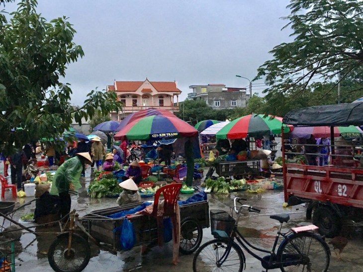 Quan Lan Island morning market