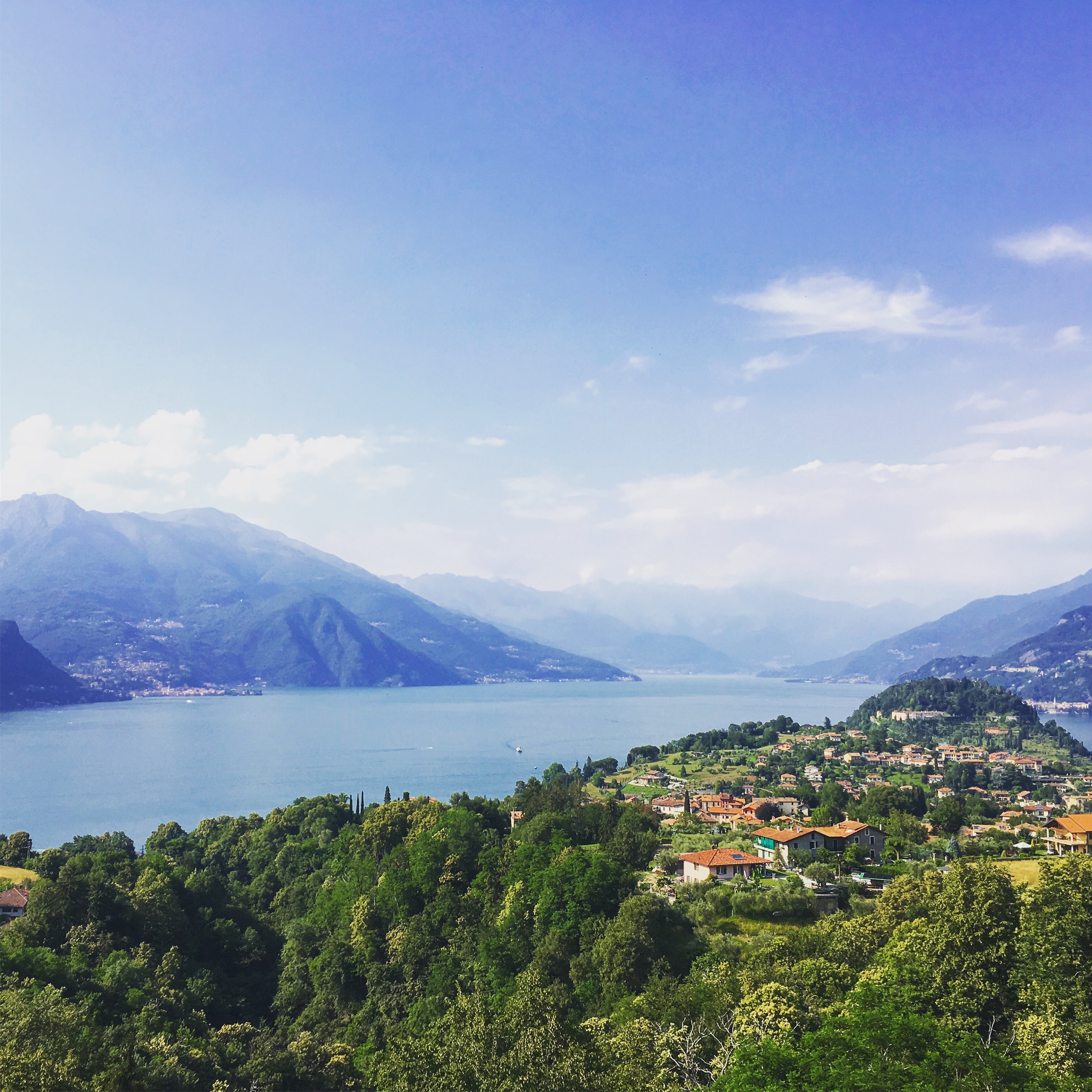 view from Hotel Il Perlo Panorama